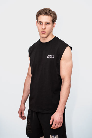 Tanktop, schwarz, batalo, kampfsport, training