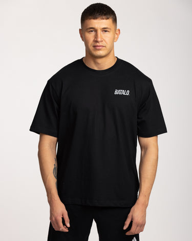 FIGHT CIRCLE - T-Shirt Schwarz/Beige