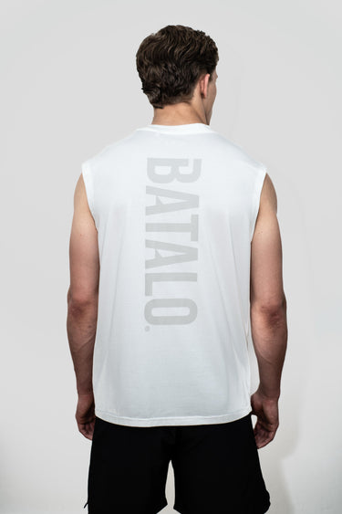 Tanktop "SHADOW TEE" - White Red