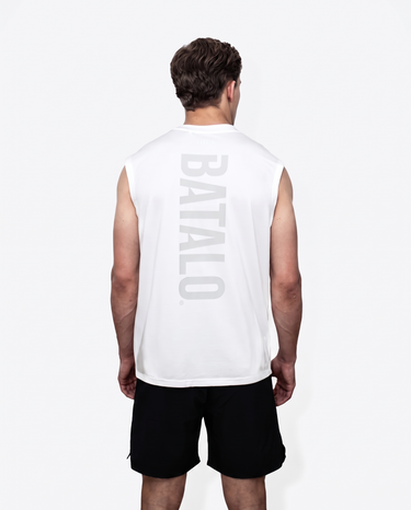 Tank top "SHADOW TEE" - White Red