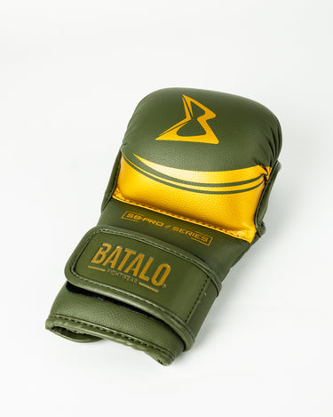 SB-PRO MMA Handschuhe Khaki Gold