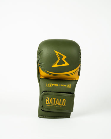 SB-PRO MMA Handschuhe Khaki Gold