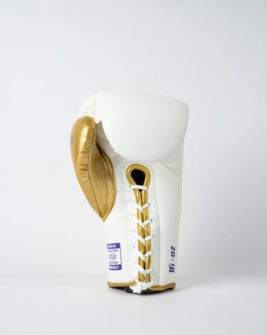 SB-Pro Boxing Gloves - WHITE Laces