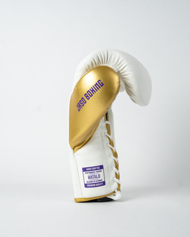 SB-Pro Boxing Gloves - WHITE Laces