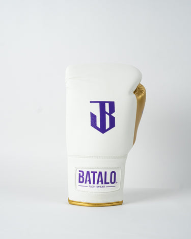 SB-Pro Boxing Gloves - WHITE Laces