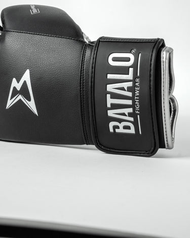 BATALO SB-Pro Boxhandschuhe - Schwarz - Klett